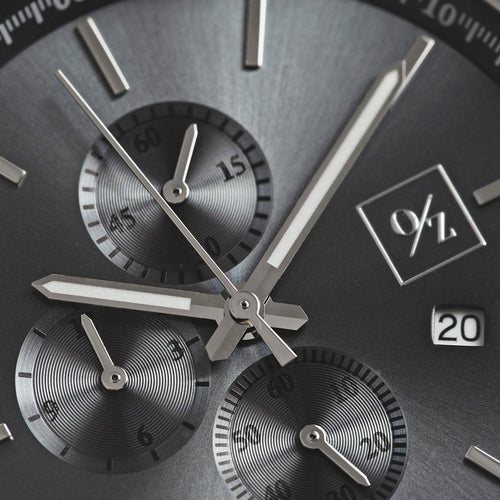 Men's Luxury Chronograph Watch | Leather Strap Dress Watch for Him