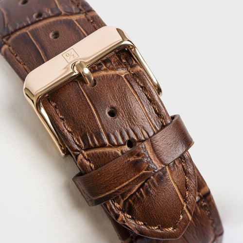 Men's Luxury Chronograph Watch | Leather Strap Dress Watch for Him