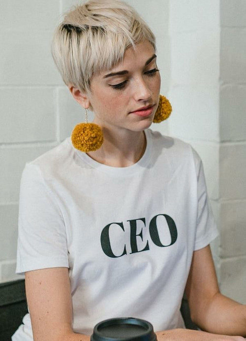 CEO White  Women T-shirt