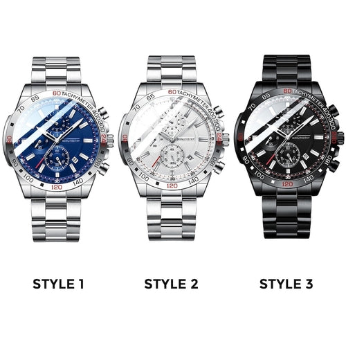 Personalized Men's Watch | Custom Engraved Boyfriend & Anniversary Gift