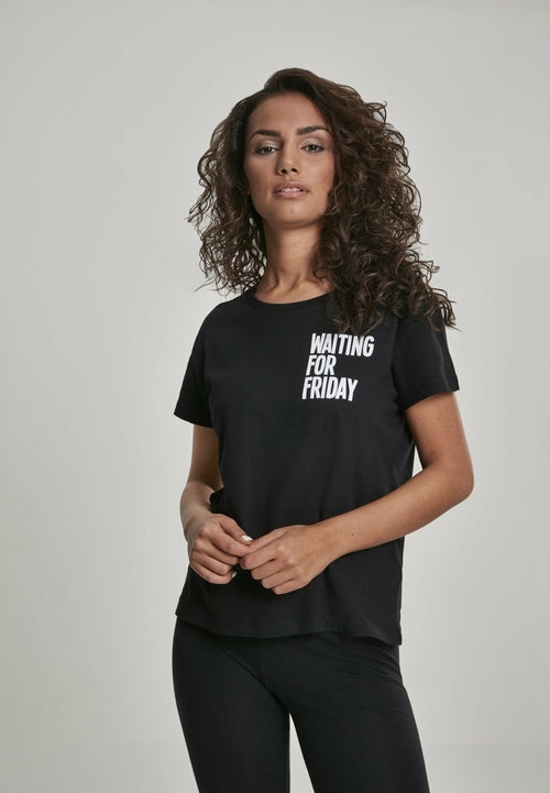 Ladies Waiting For Friday Box T-Shirt