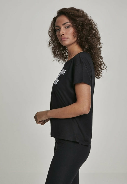 Ladies Waiting For Friday Box T-Shirt